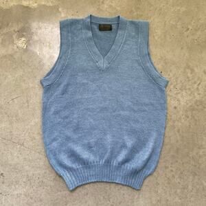 Vintage Light Blue Sweater Vest